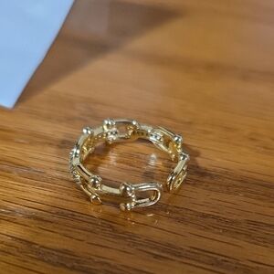 3 Items For $15 Elegant Gold Chain Link Ring